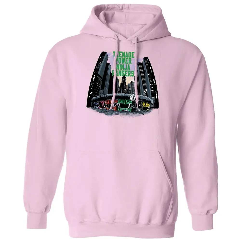 nage Power Ninja Rangers Classic Unisex Hoodie - 3