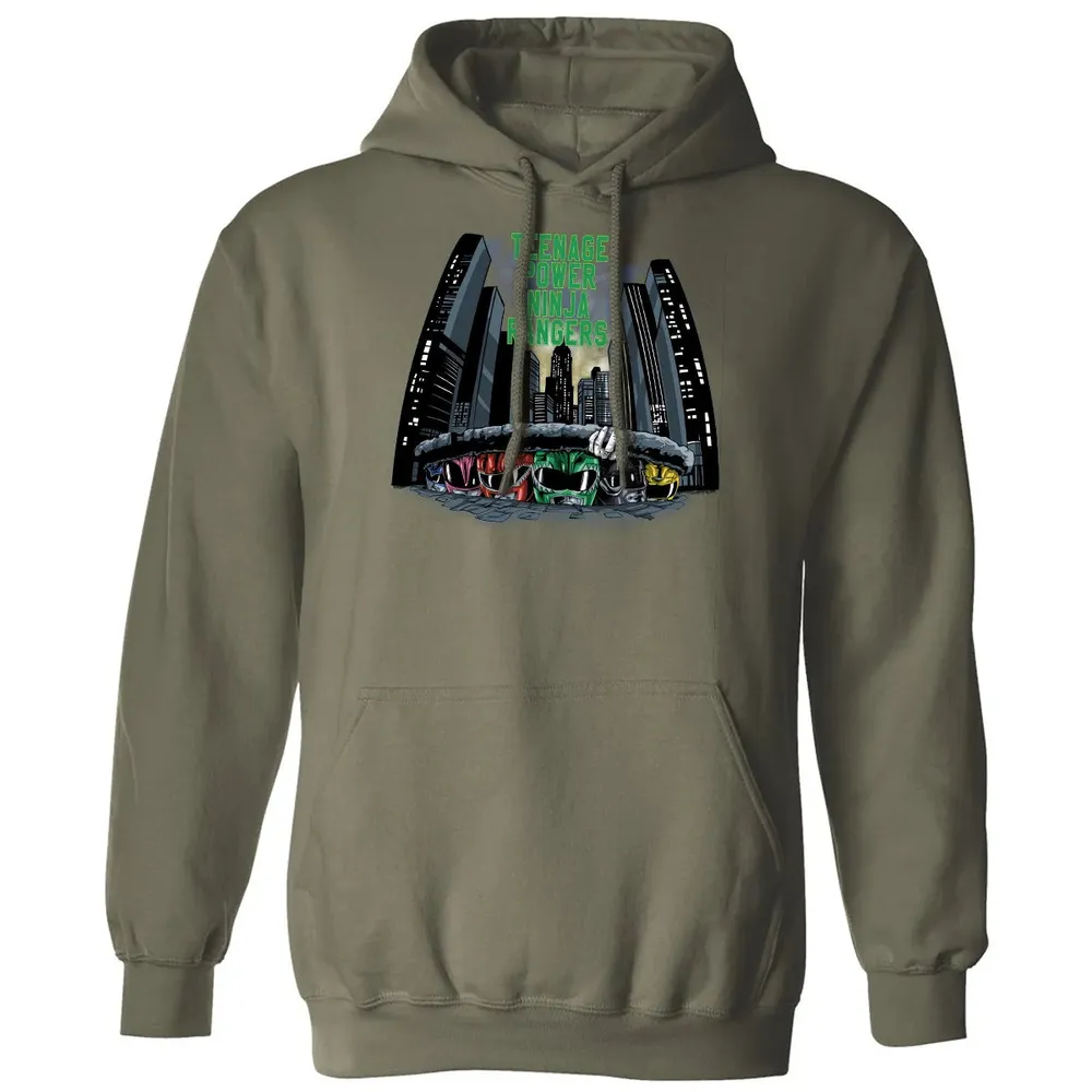 nage Power Ninja Rangers Classic Unisex Hoodie - 4