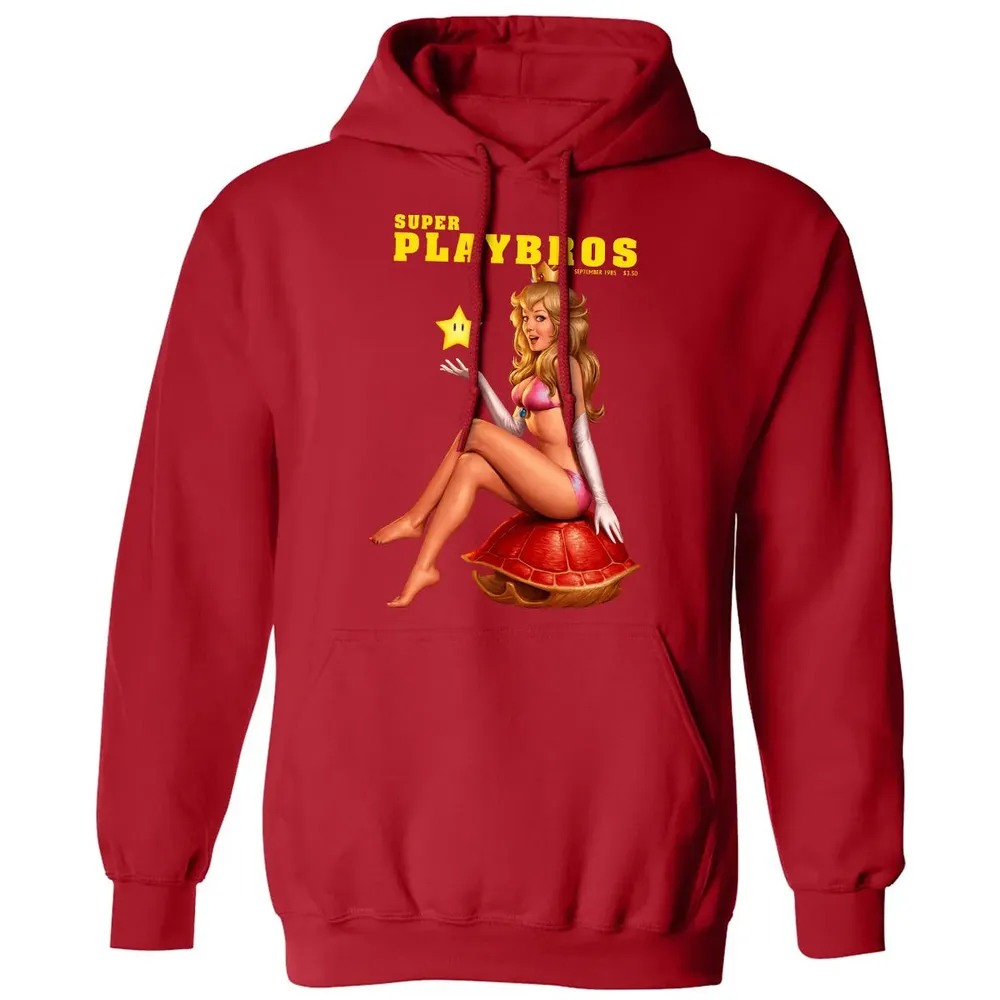 Super Playbros Classic Unisex Hoodie - 5