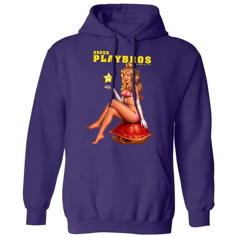 Super Playbros Classic Unisex Hoodie - 6