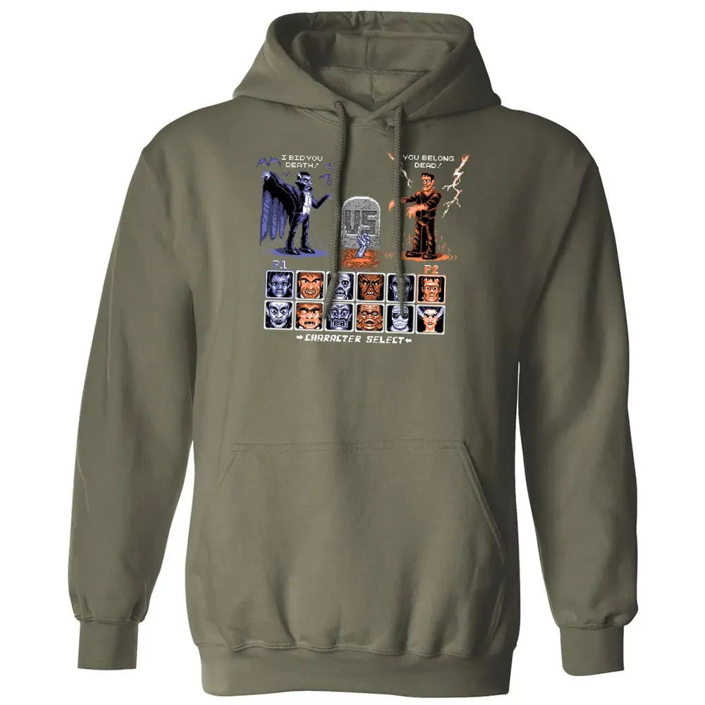 Monsters Fight Classic Unisex Hoodie - 4