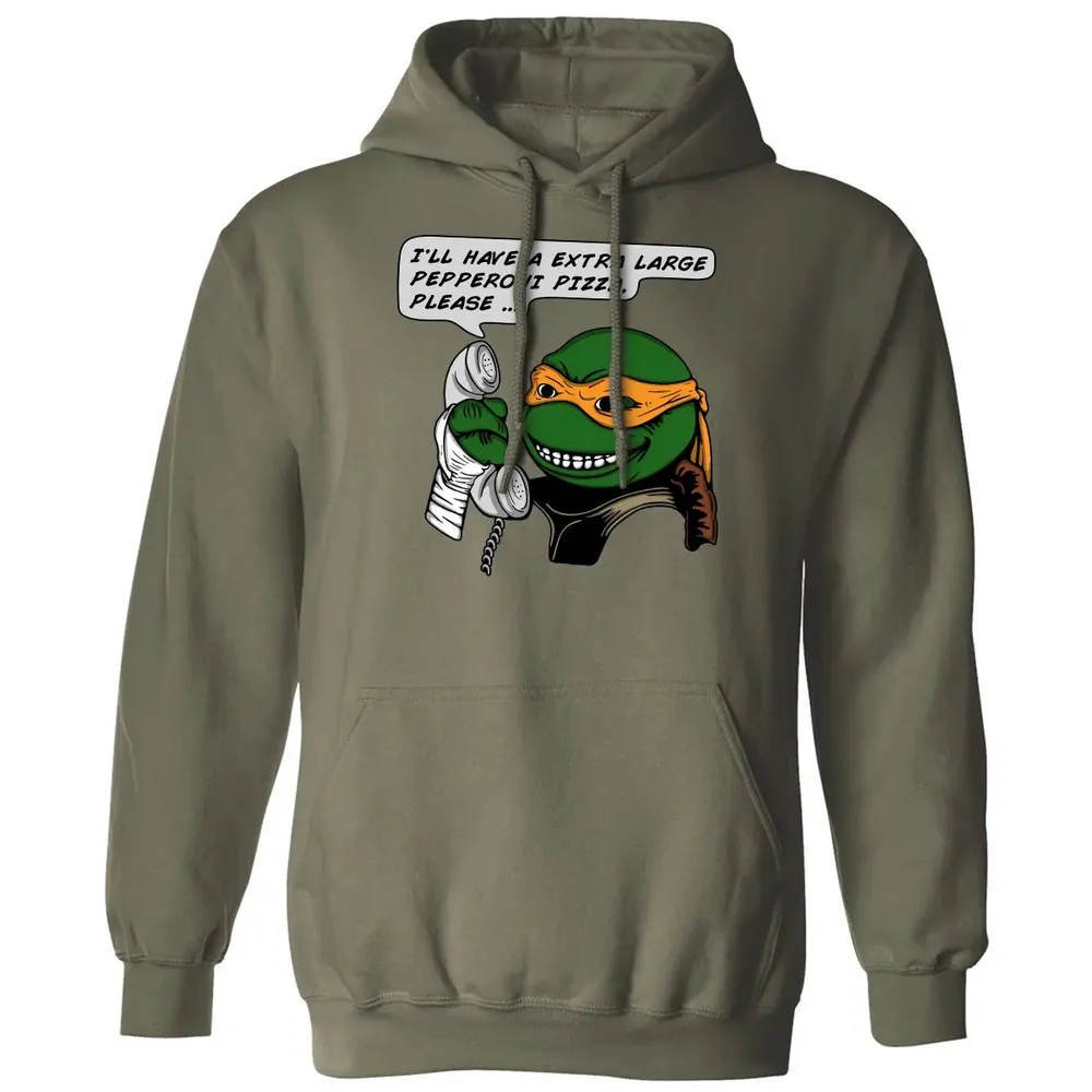 Pepperoni Pizza Classic Unisex Hoodie - 4
