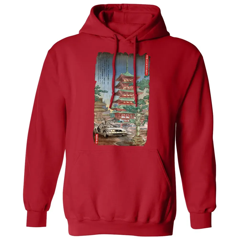 Time Machine In Japan Classic Unisex Hoodie - 5