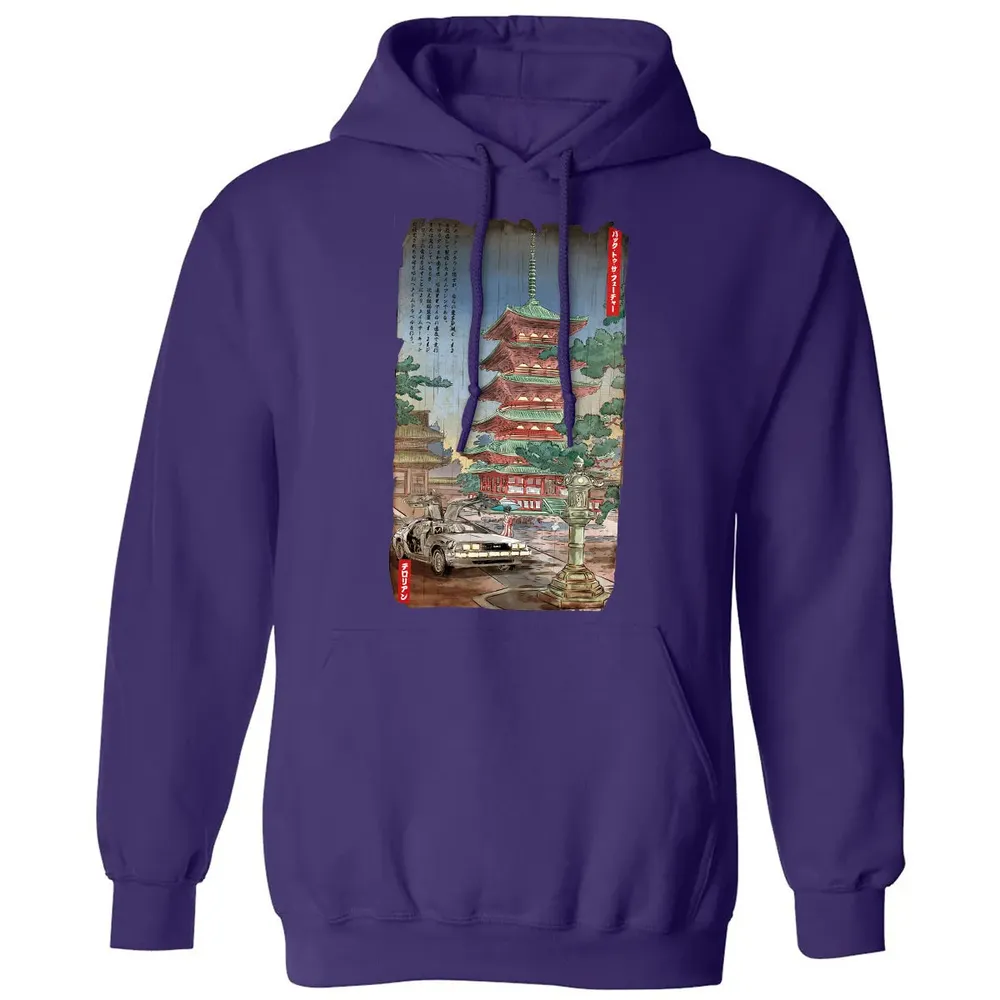 Time Machine In Japan Classic Unisex Hoodie - 6