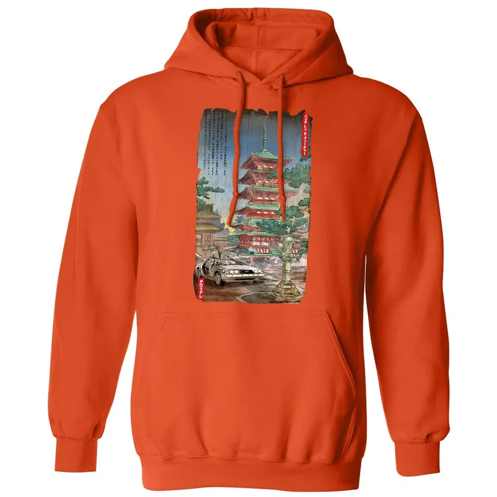 Time Machine In Japan Classic Unisex Hoodie - 10