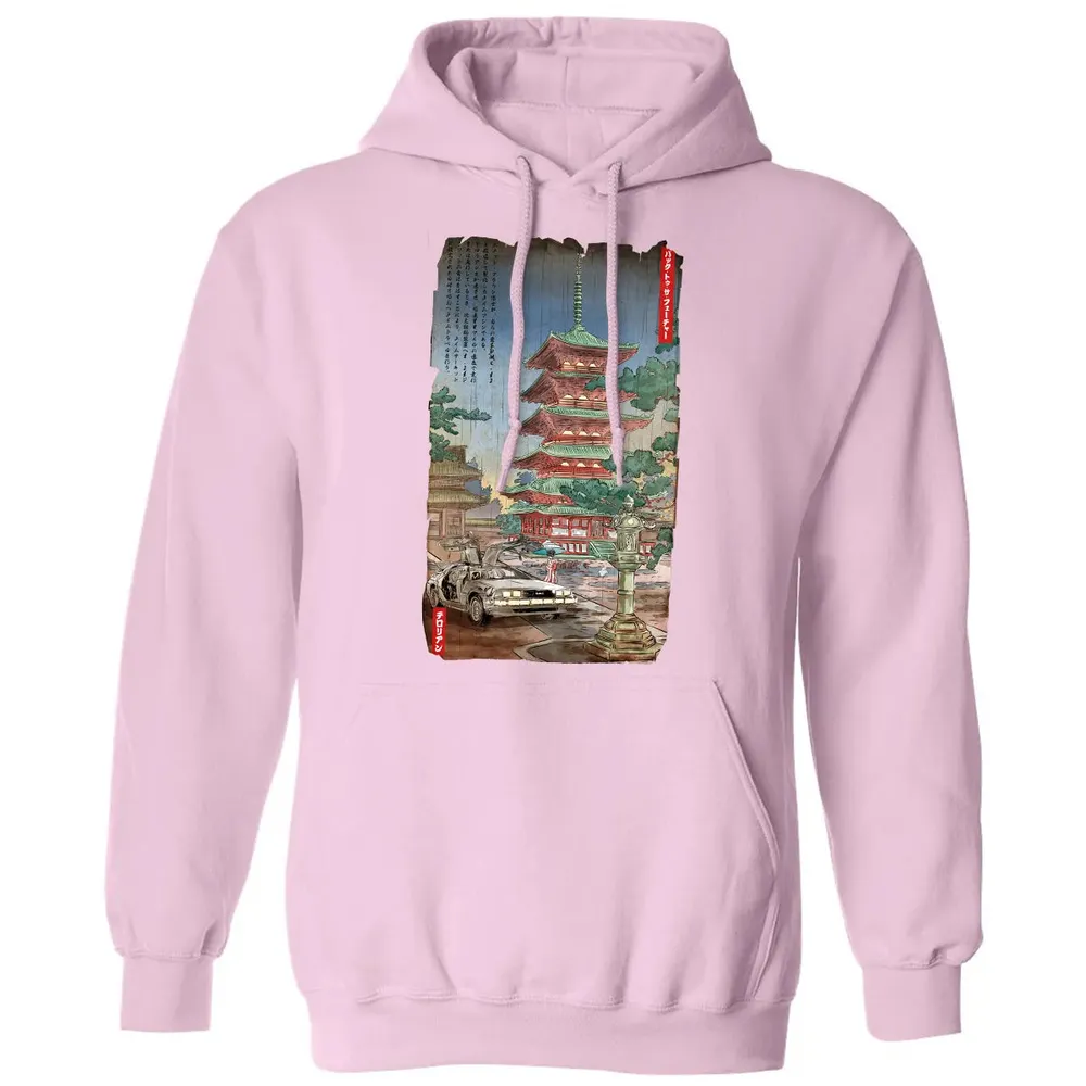 Time Machine In Japan Classic Unisex Hoodie - 3