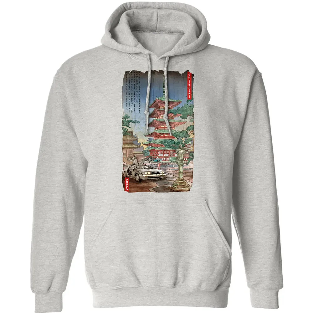 Time Machine In Japan Classic Unisex Hoodie - 8