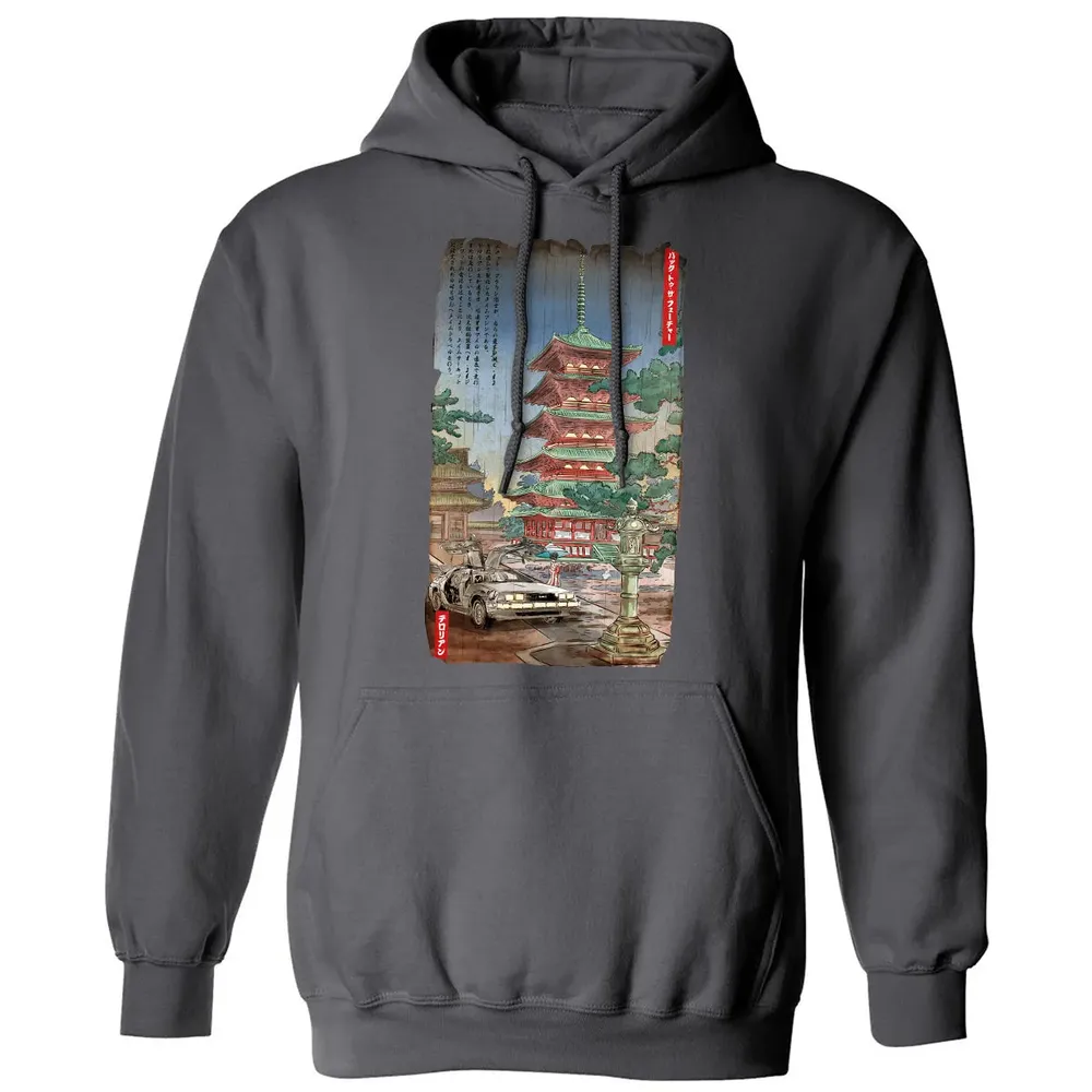 Time Machine In Japan Classic Unisex Hoodie - 7