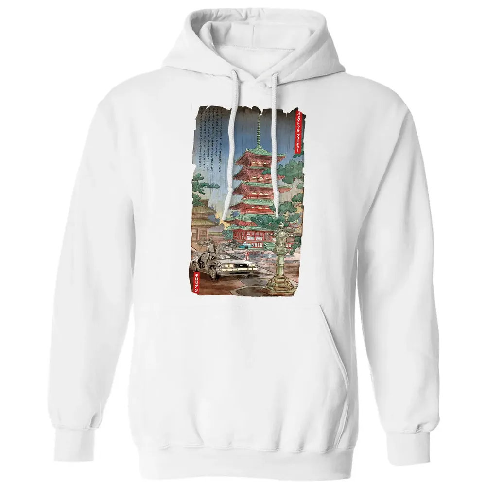 Time Machine In Japan Classic Unisex Hoodie - 11