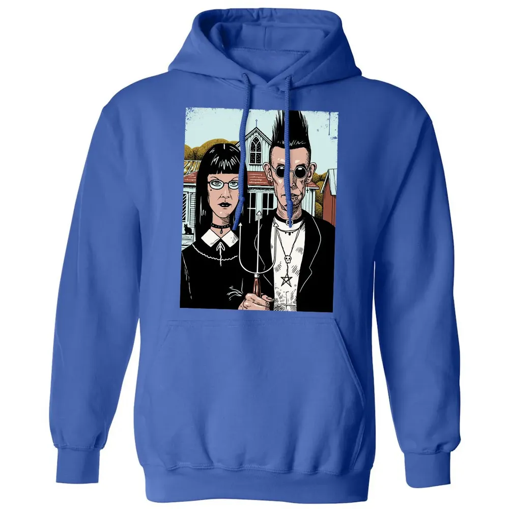 American Goth Classic Unisex Hoodie - 9