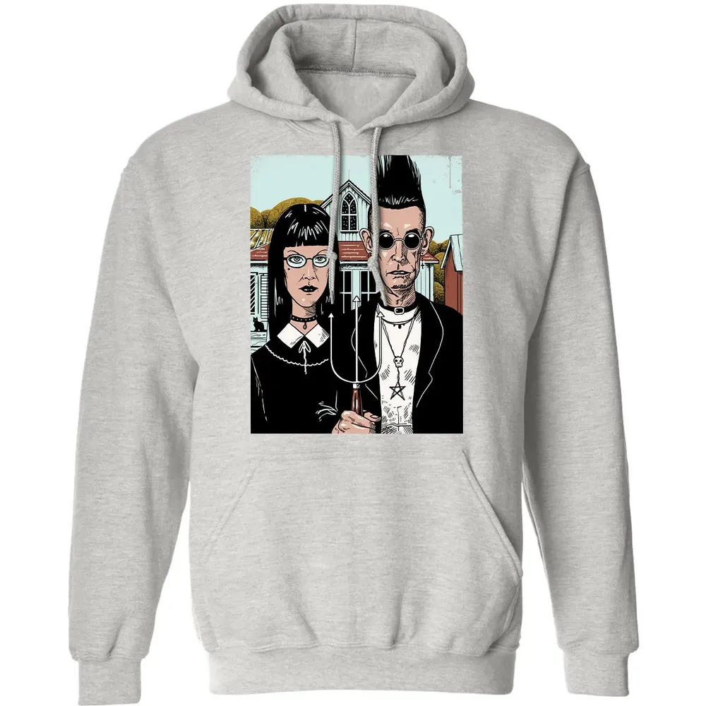 American Goth Classic Unisex Hoodie - 8