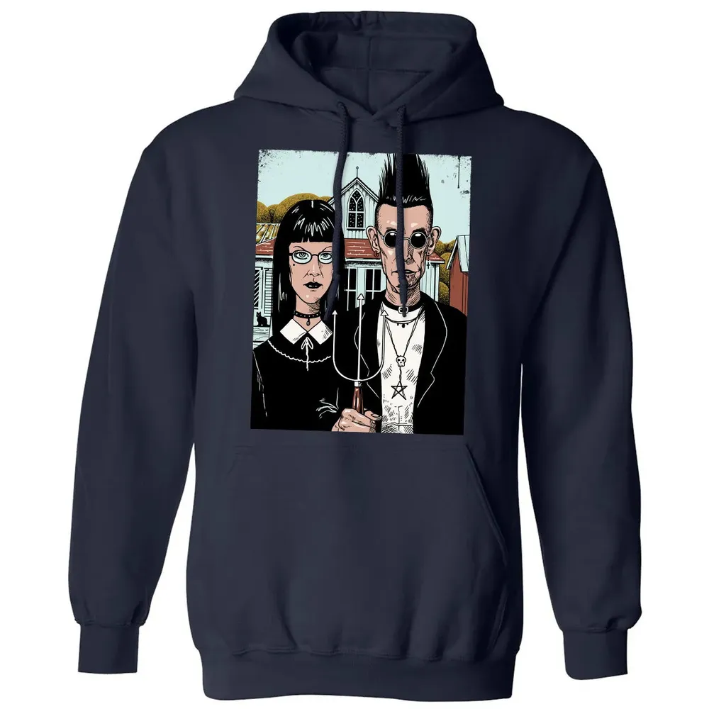 American Goth Classic Unisex Hoodie - 2