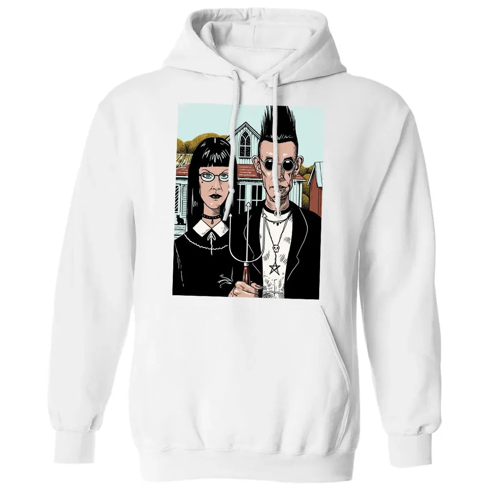 American Goth Classic Unisex Hoodie - 11