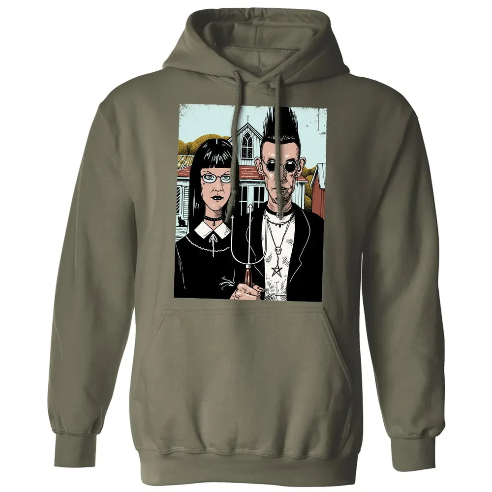 American Goth Classic Unisex Hoodie - 4