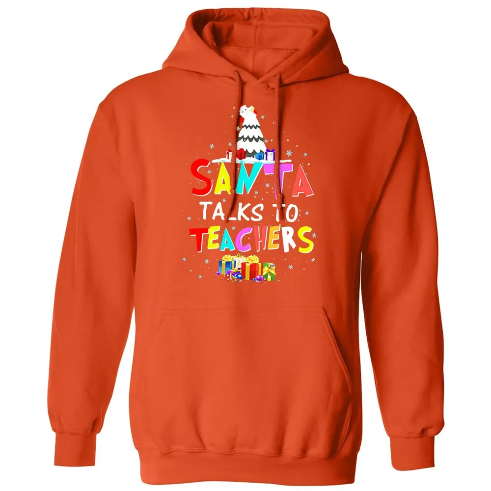 Santa talks to teachers Classic Unisex Hoodie - 10