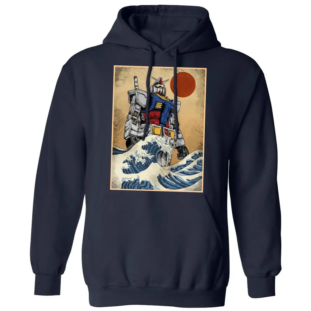 Wave Off Gundam Classic Unisex Hoodie - 2