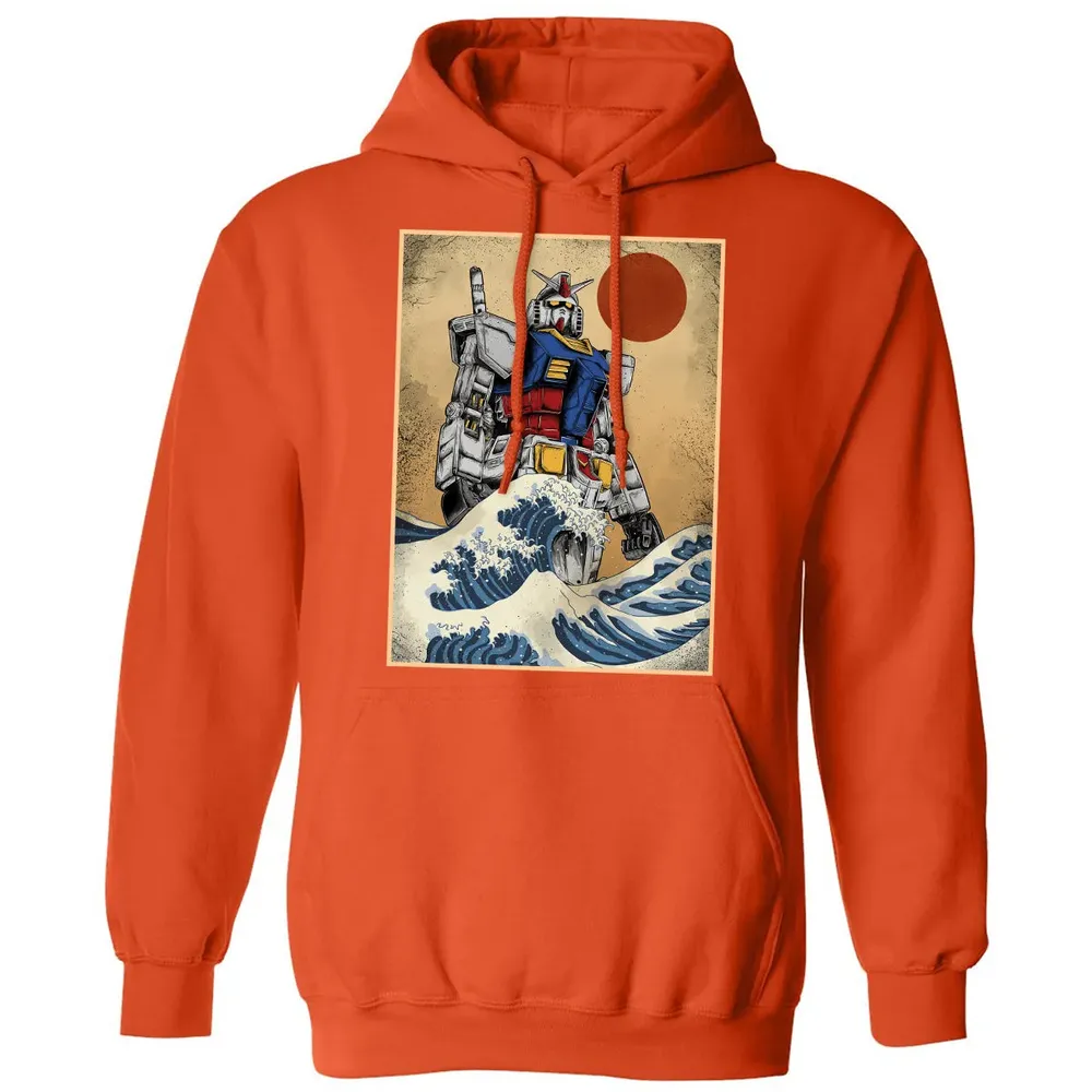 Wave Off Gundam Classic Unisex Hoodie - 10
