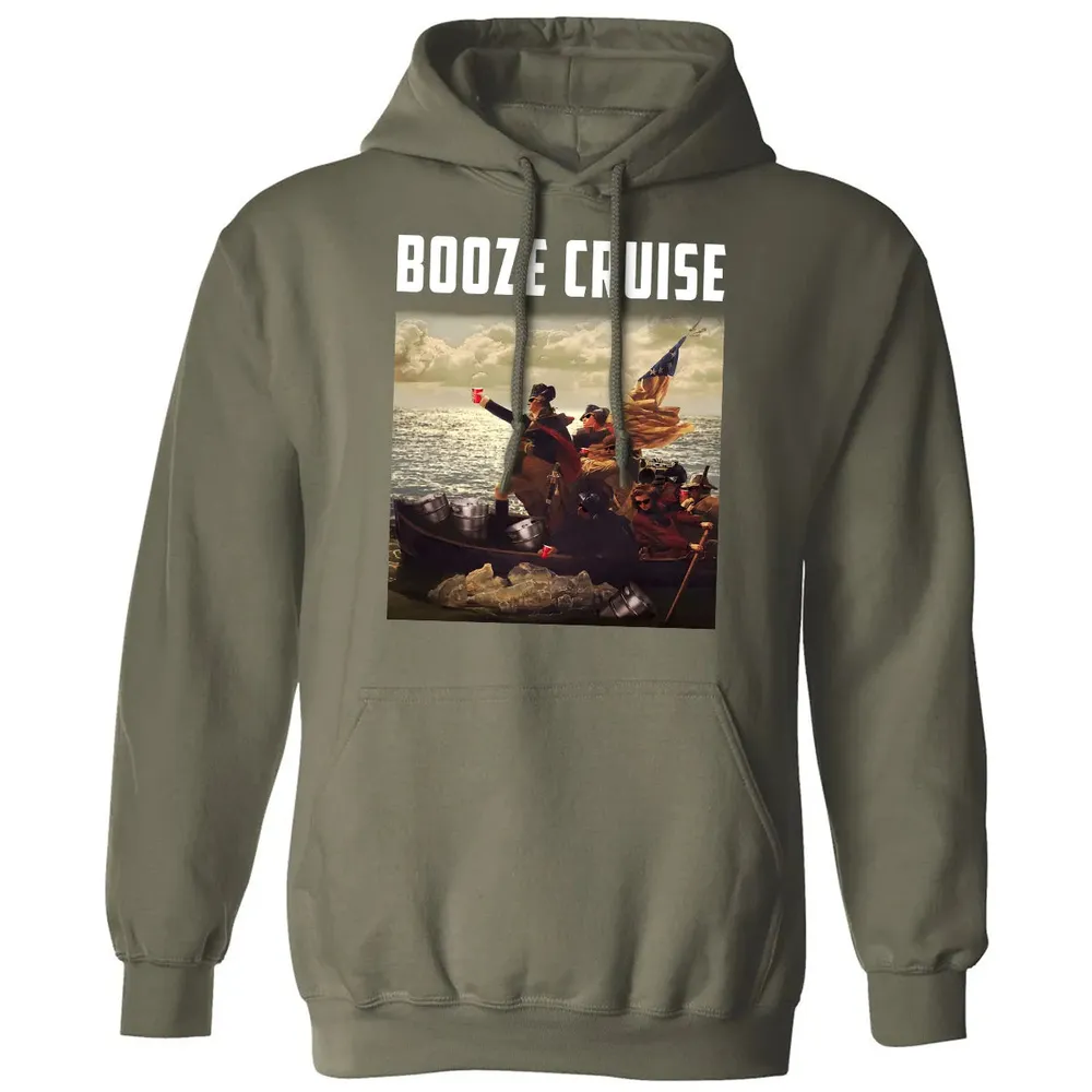 Booze Cruise Classic Unisex Hoodie - 4