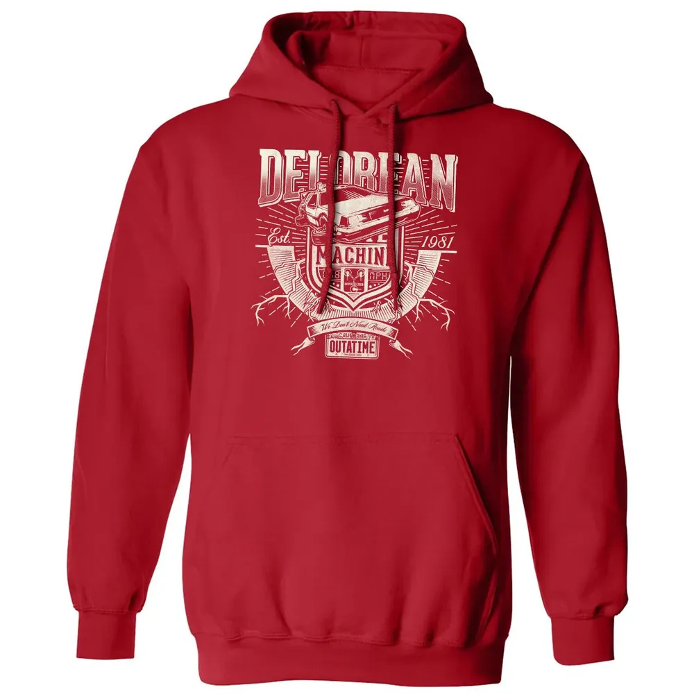 DELOREAN Classic Unisex Hoodie - 5