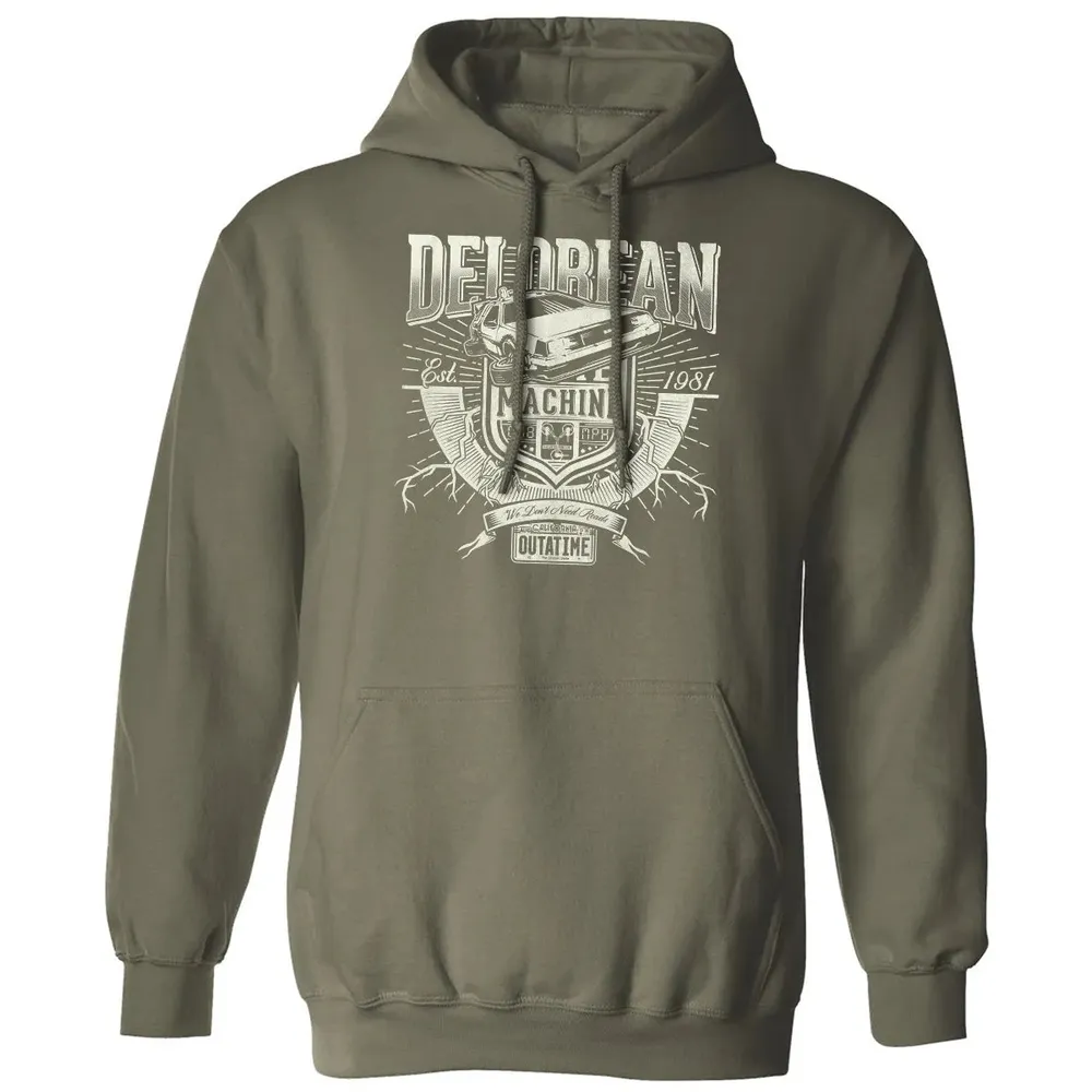 DELOREAN Classic Unisex Hoodie - 4