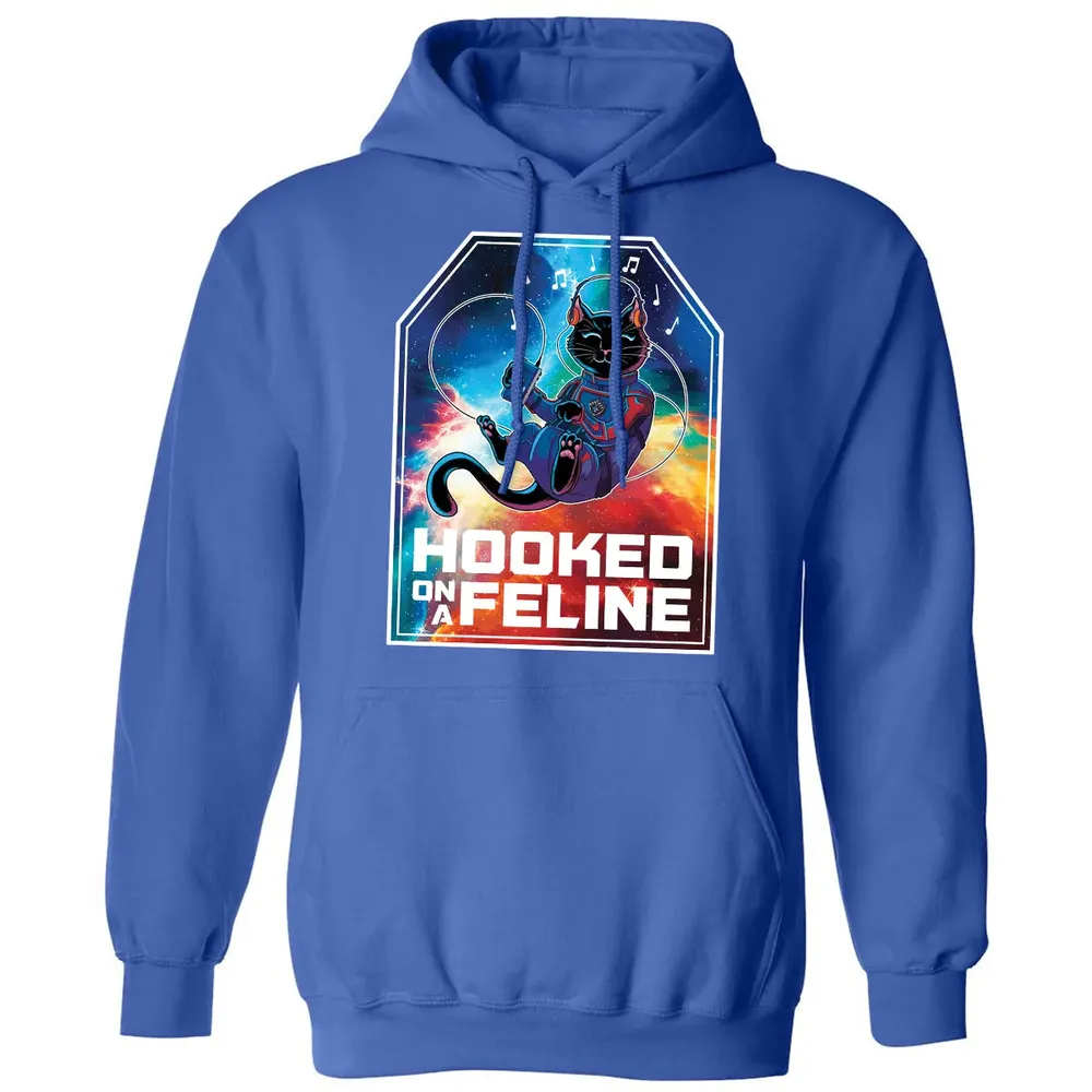 Hooked On A Feline Classic Unisex Hoodie - 9