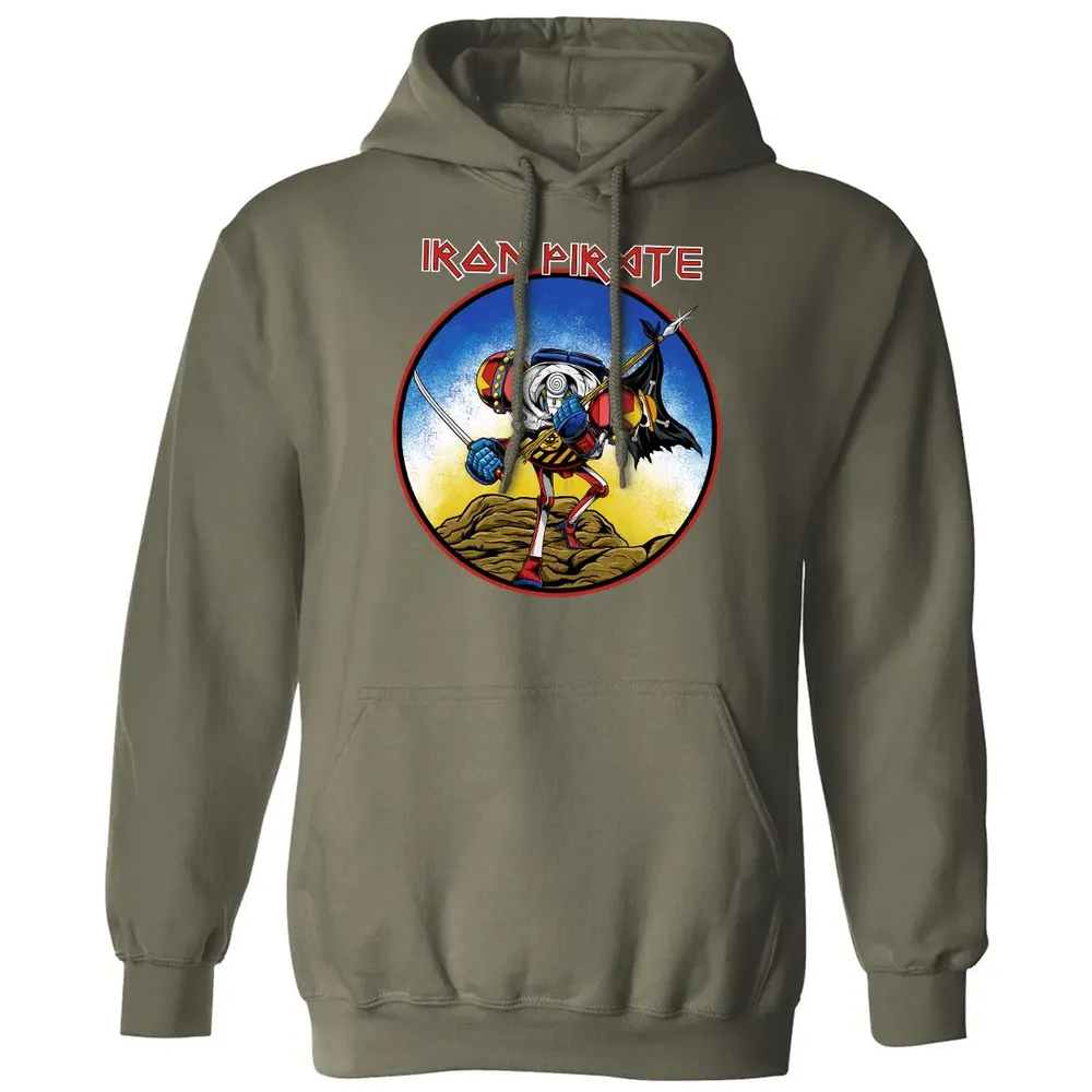 Iron Pirate Classic Unisex Hoodie - 4