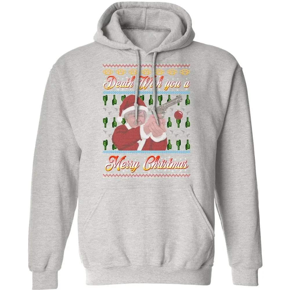 Death wish you a Merry Christmas Classic Unisex Hoodie - 8