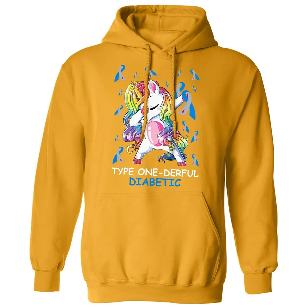 Type One-Derful Diabetic Classic Unisex Hoodie - 12