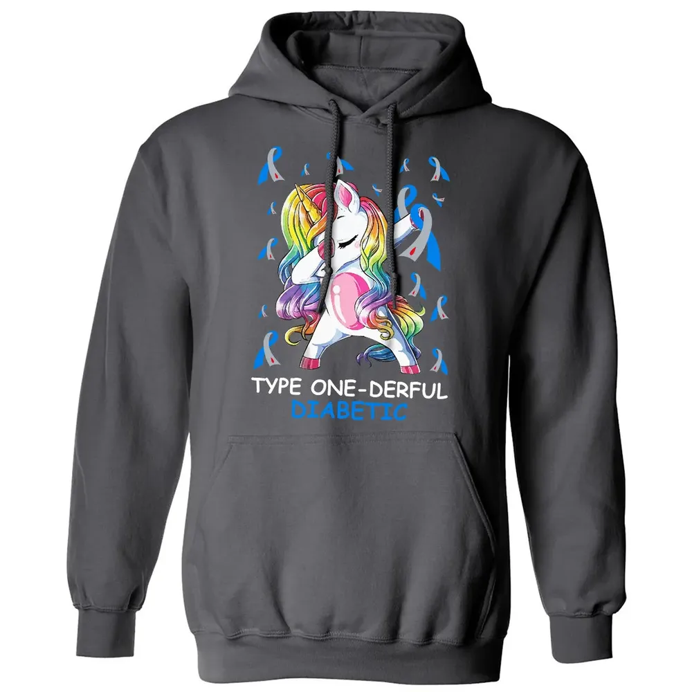 Type One-Derful Diabetic Classic Unisex Hoodie - 7