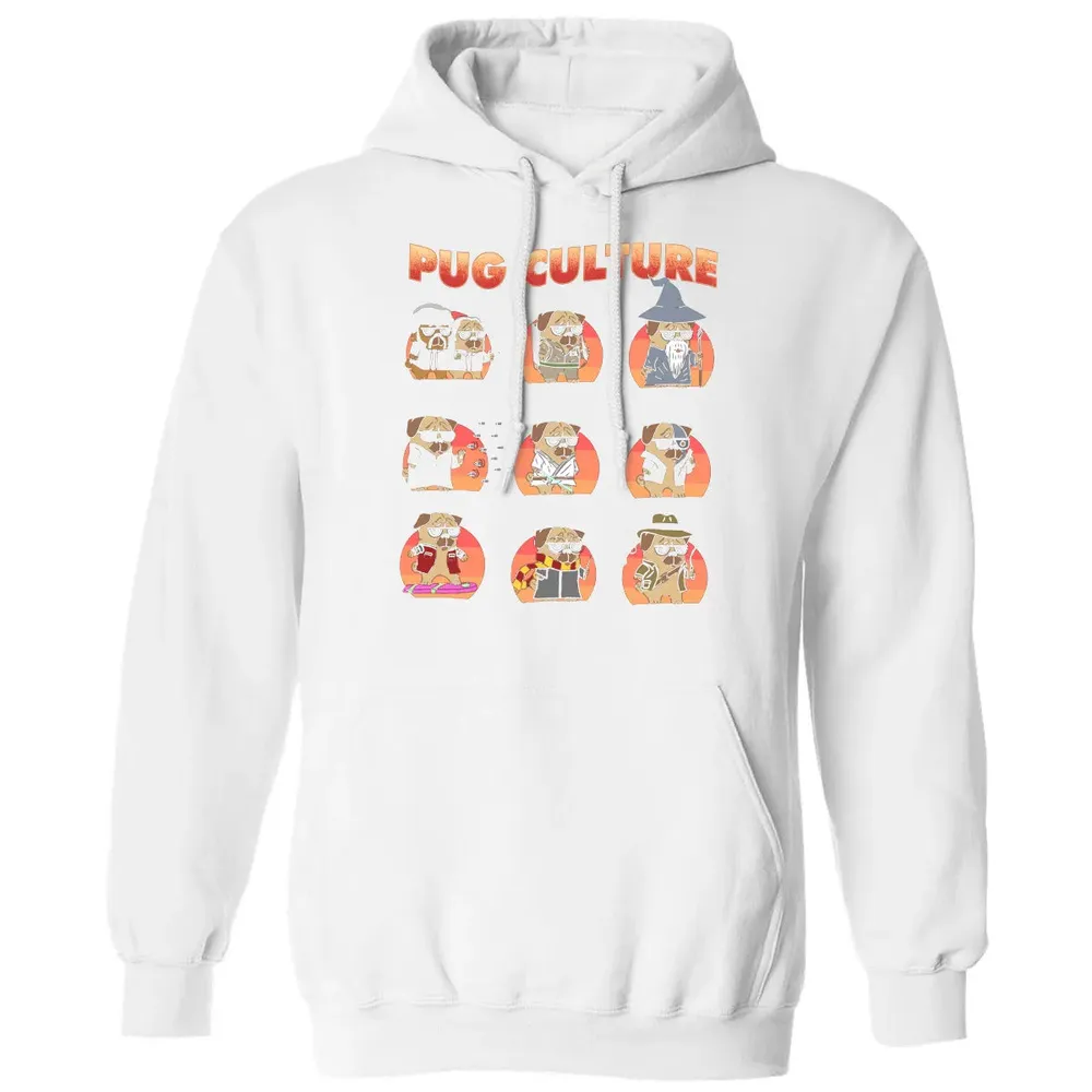 Pug Culture Classic Unisex Hoodie - 11