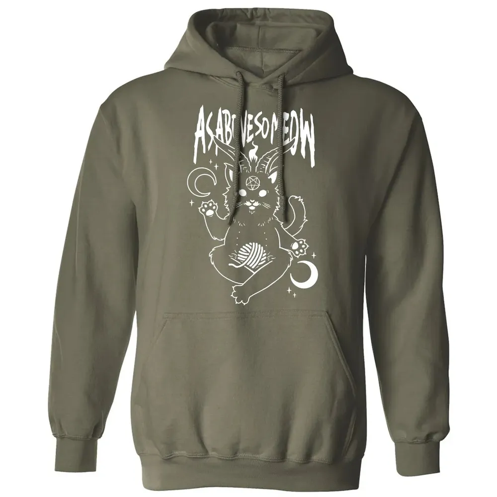 As Above So Meow Classic Unisex Hoodie - 4