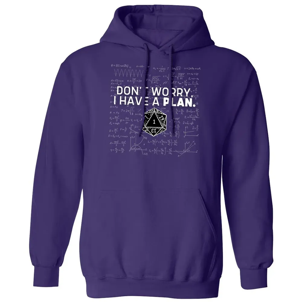 Dont Worry I Have A Plan Classic Unisex Hoodie - 6