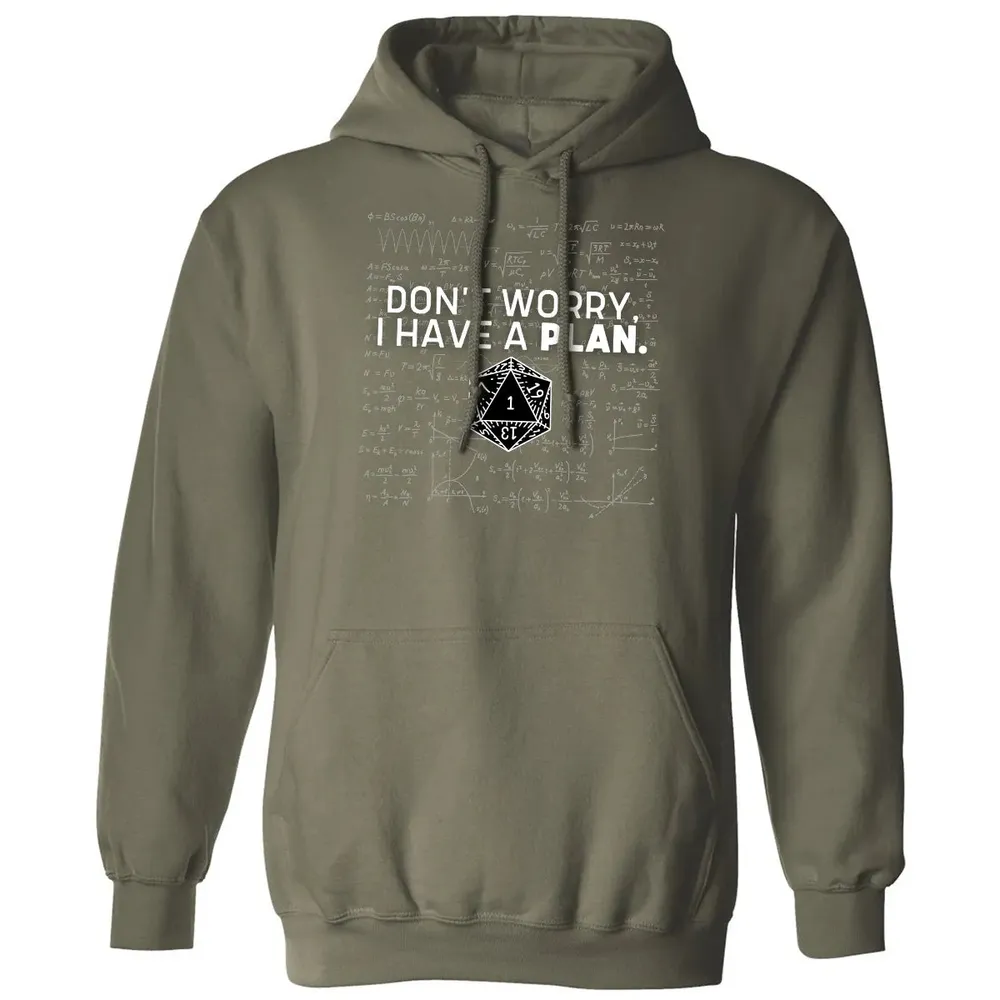 Dont Worry I Have A Plan Classic Unisex Hoodie - 4