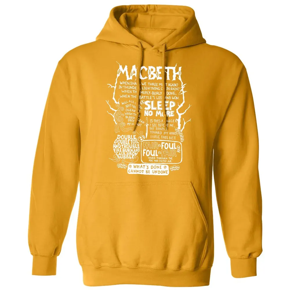 Macbeth Classic Unisex Hoodie - 12