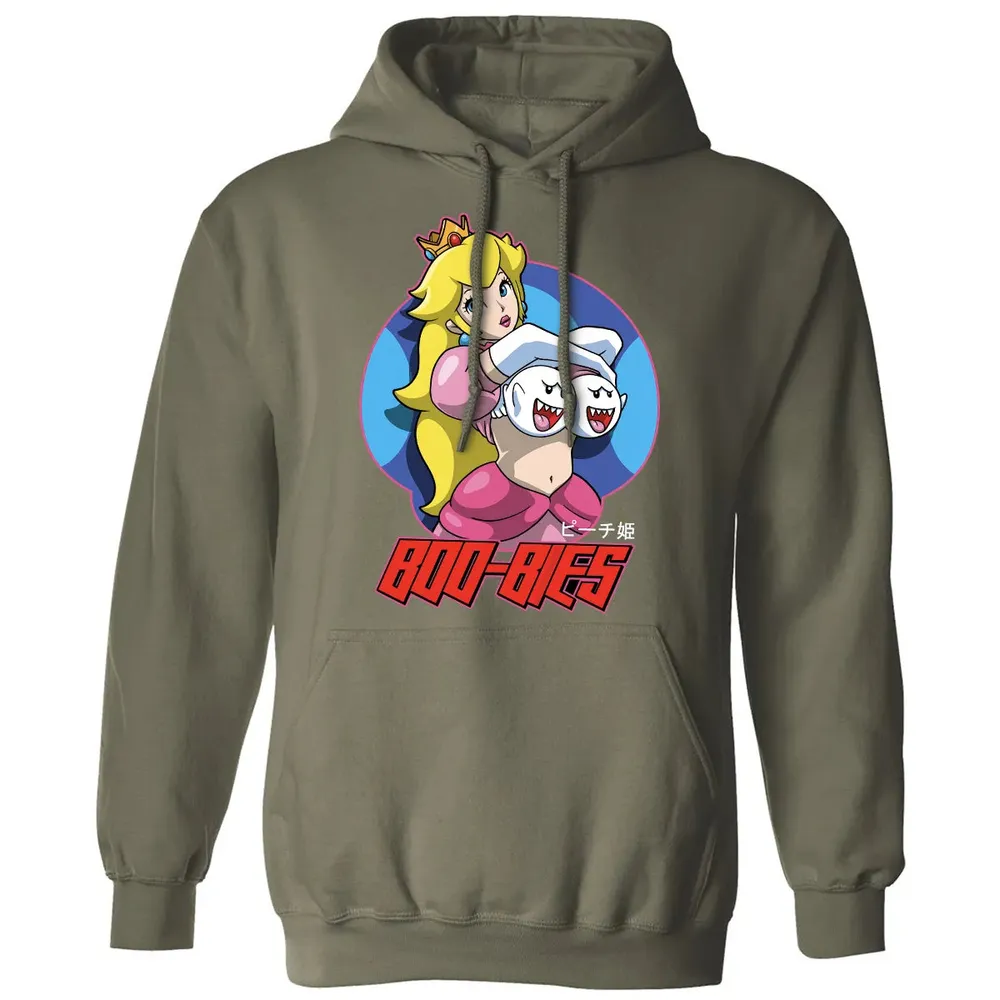 Boo-Bies Peach Classic Unisex Hoodie - 4