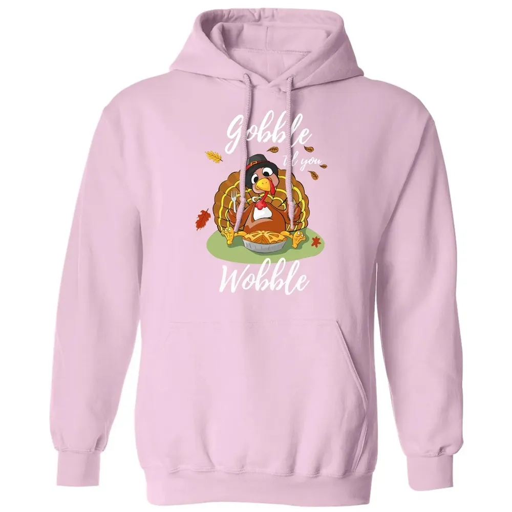 Gobble til you Wobble Classic Unisex Hoodie - 3