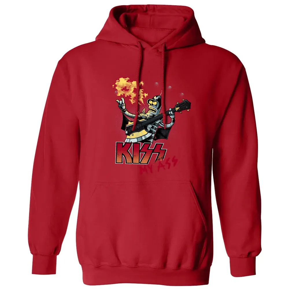 KISS MY ASS Classic Unisex Hoodie - 5