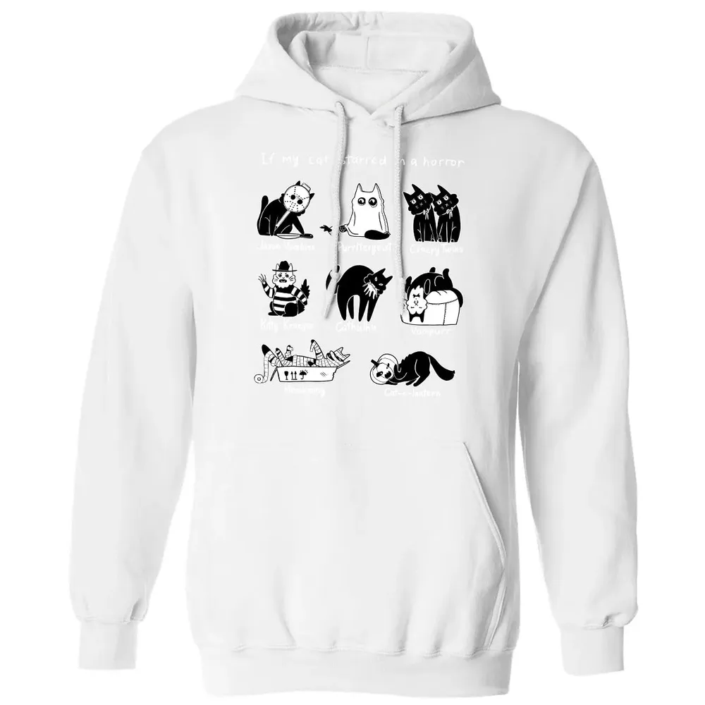 Horror Cat Classic Unisex Hoodie - 11
