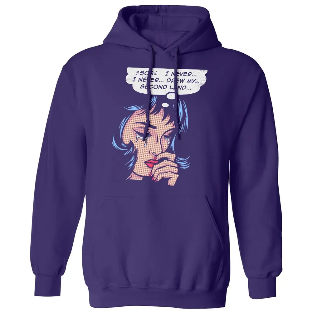 Never Drew Second Land Classic Unisex Hoodie - 6