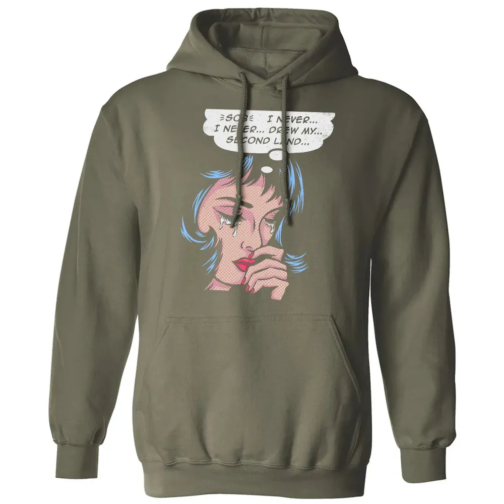 Never Drew Second Land Classic Unisex Hoodie - 4
