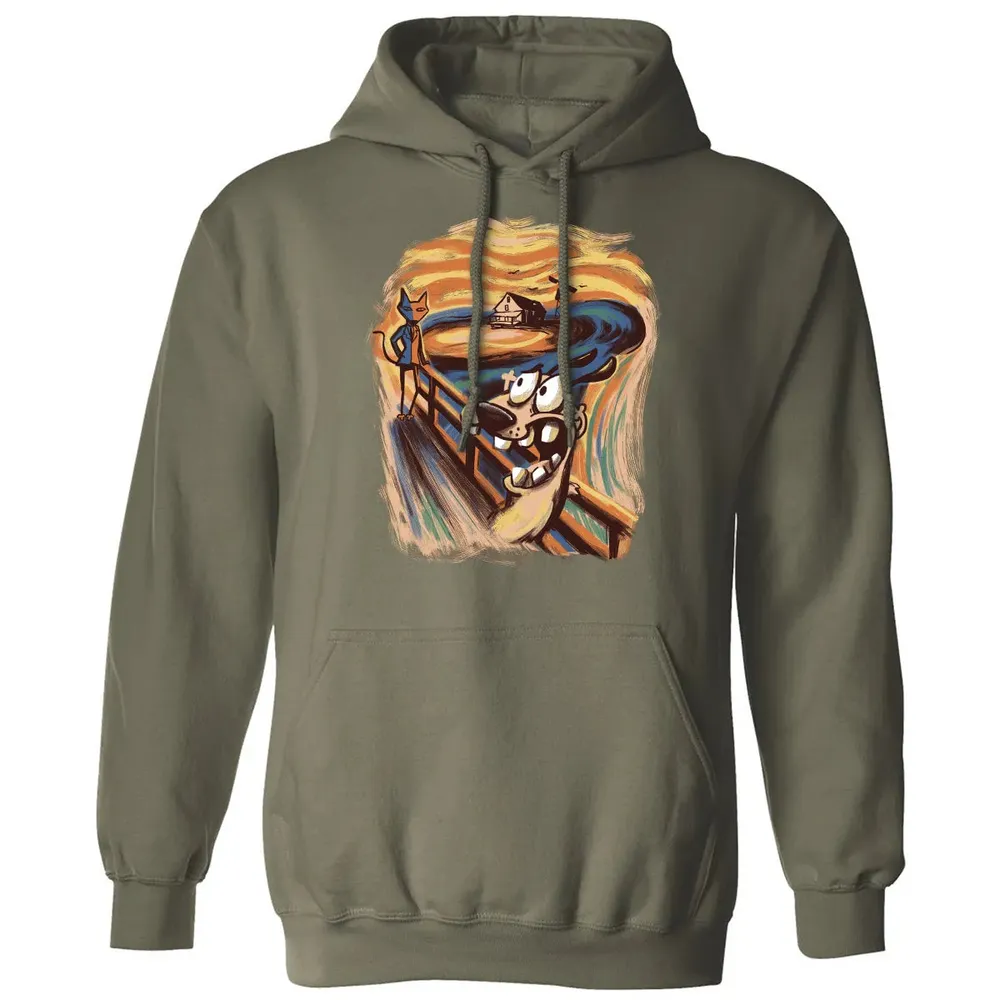 Scream Courage Classic Unisex Hoodie - 4