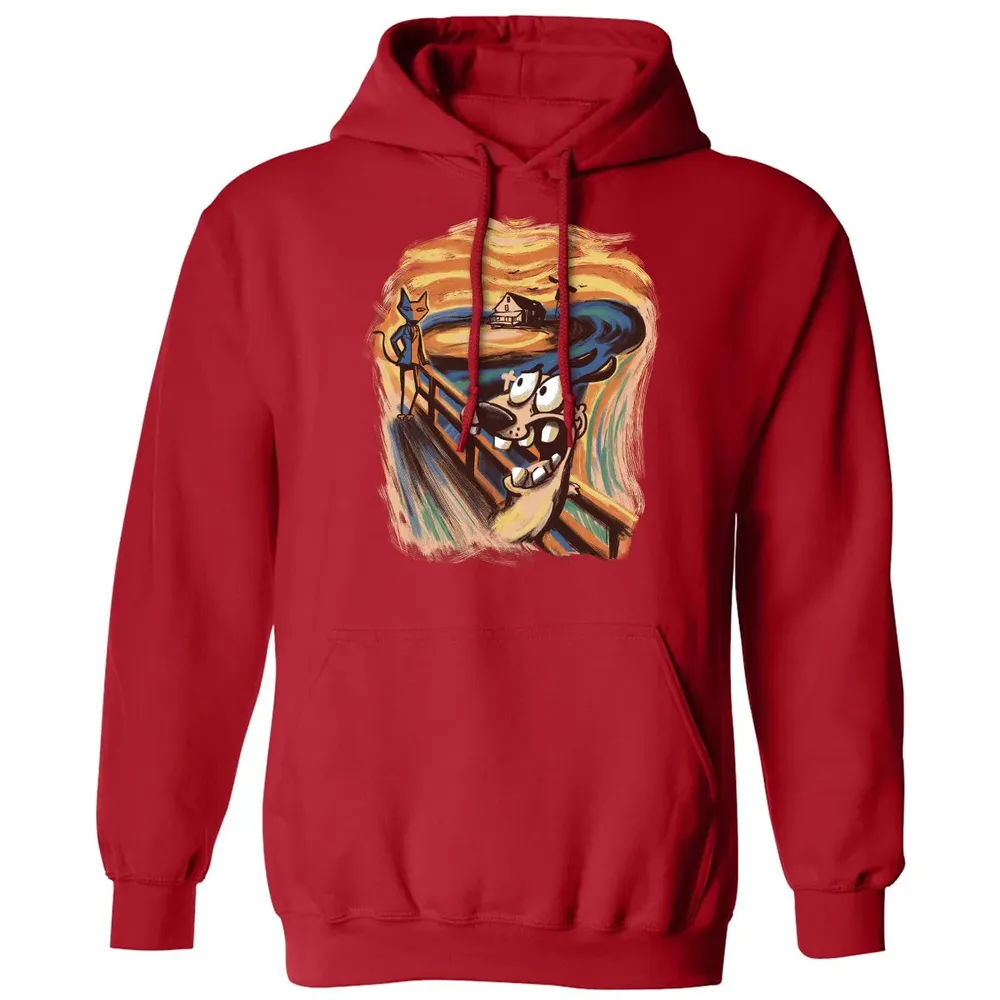 Scream Courage Classic Unisex Hoodie - 5
