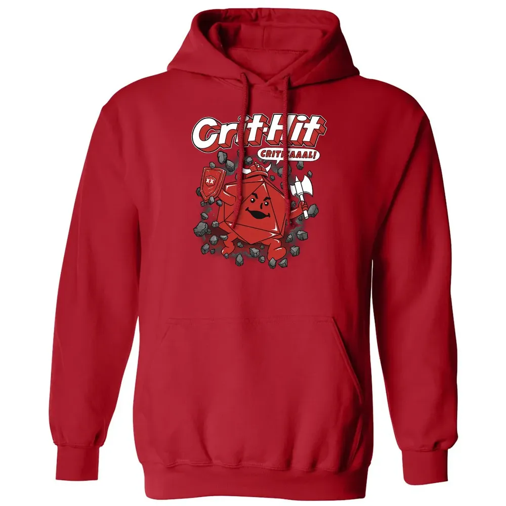 Crit Hit Classic Unisex Hoodie - 5