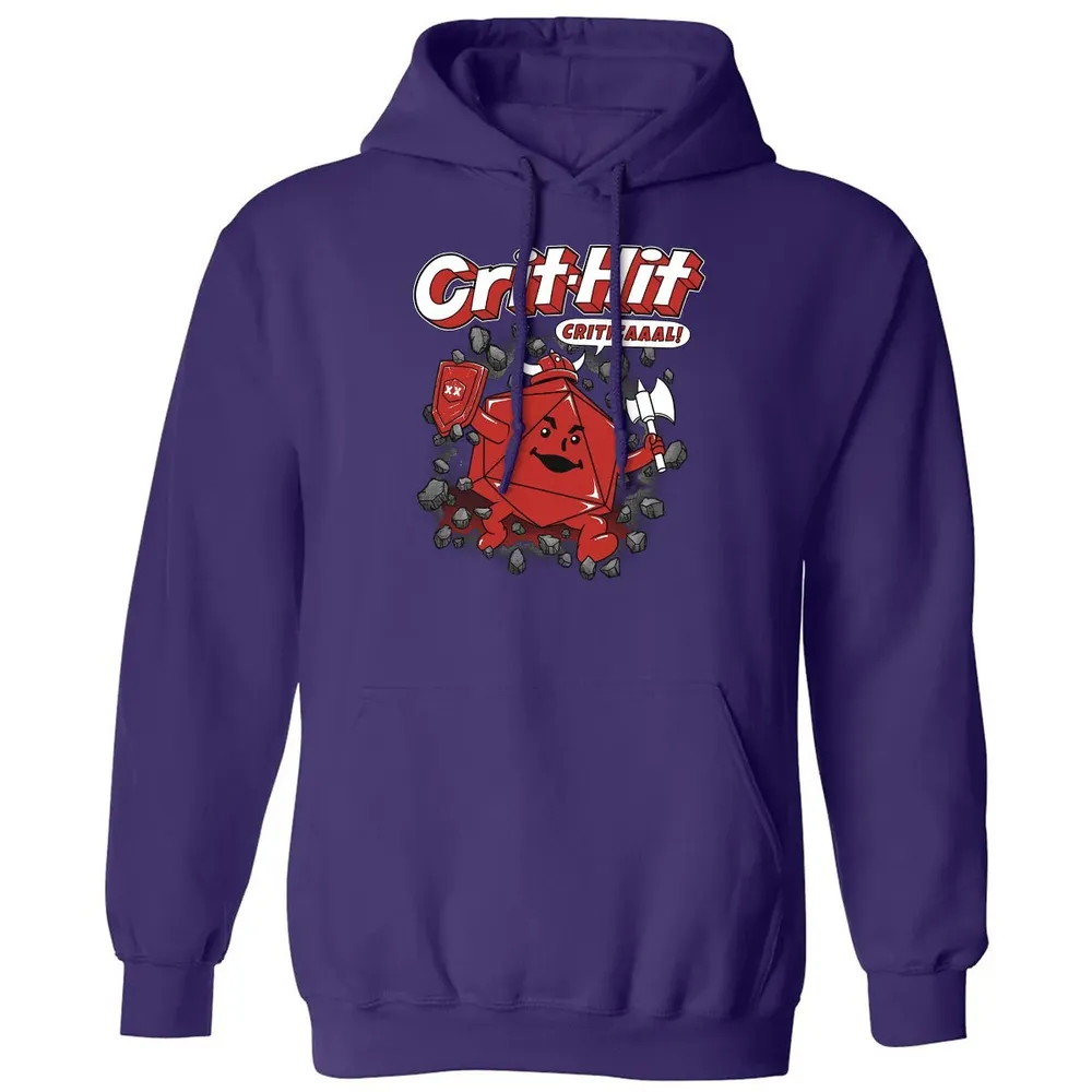 Crit Hit Classic Unisex Hoodie - 6