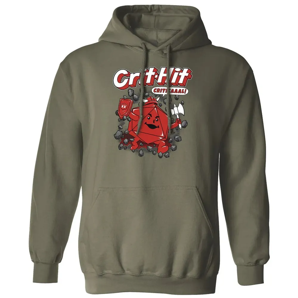 Crit Hit Classic Unisex Hoodie - 4