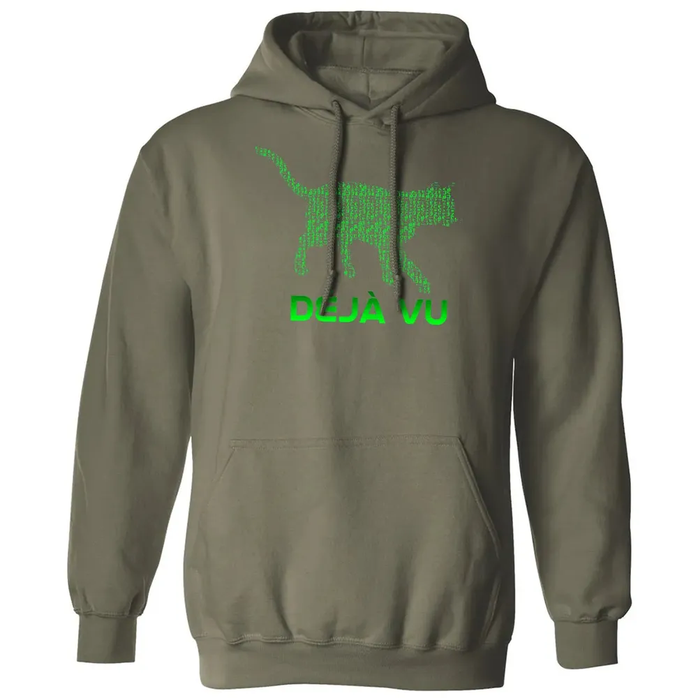 Deja Vu Cat Classic Unisex Hoodie - 4