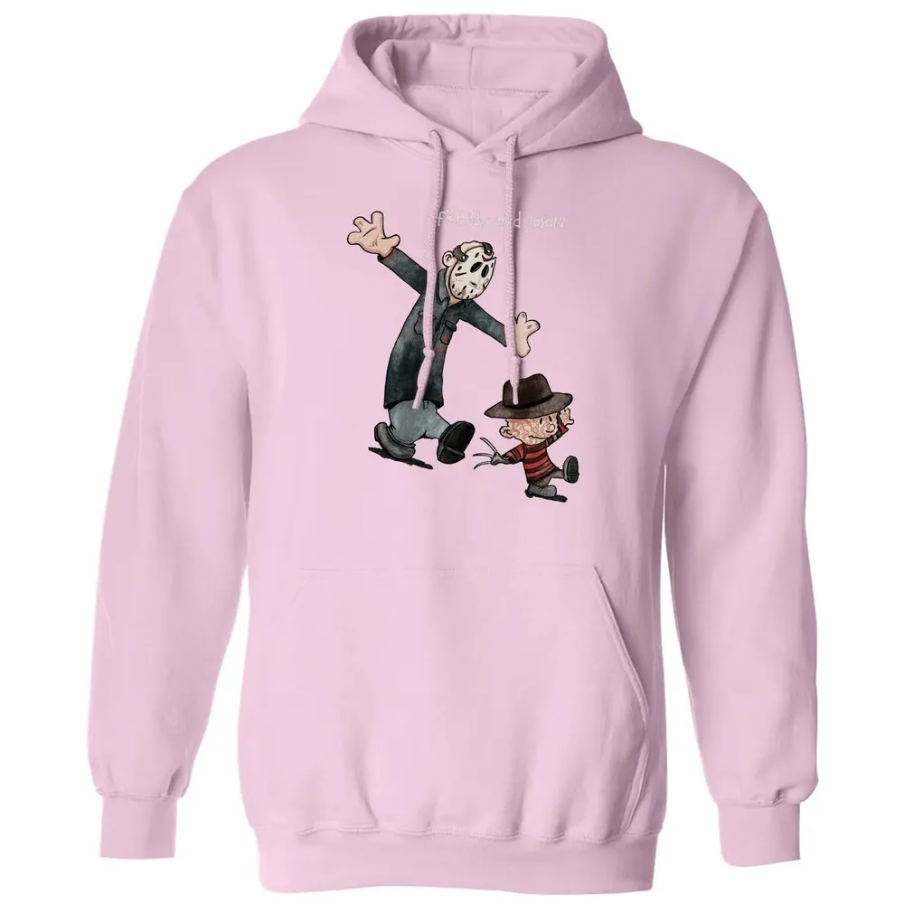 Freddy And Jason Classic Unisex Hoodie - 3