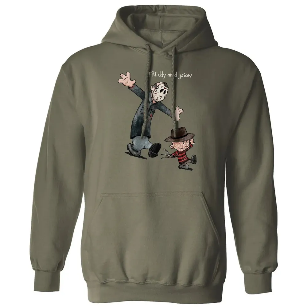 Freddy And Jason Classic Unisex Hoodie - 4