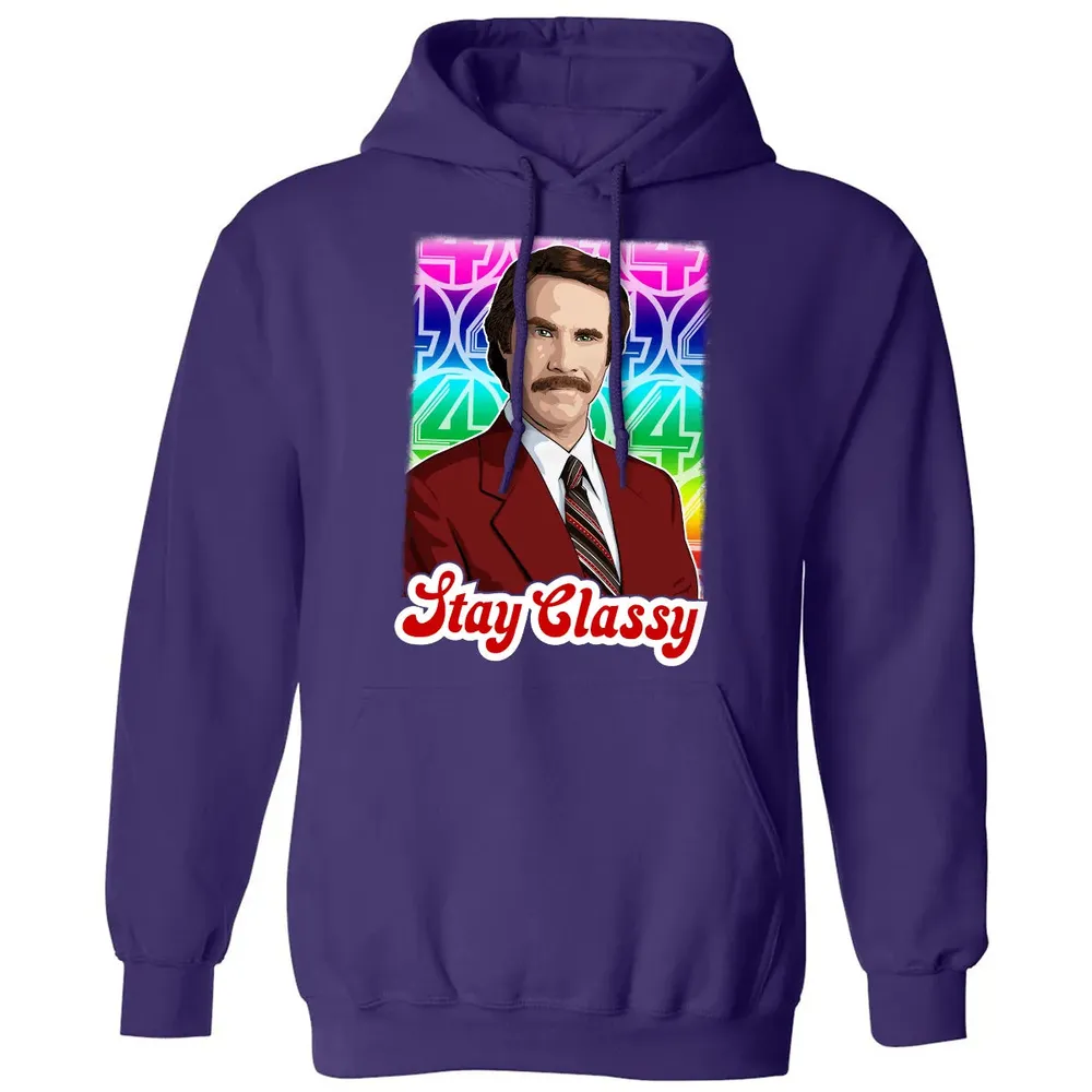 Stay Classy Classic Unisex Hoodie - 6