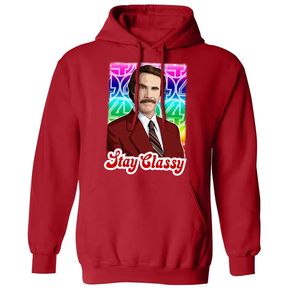 Stay Classy Classic Unisex Hoodie - 5